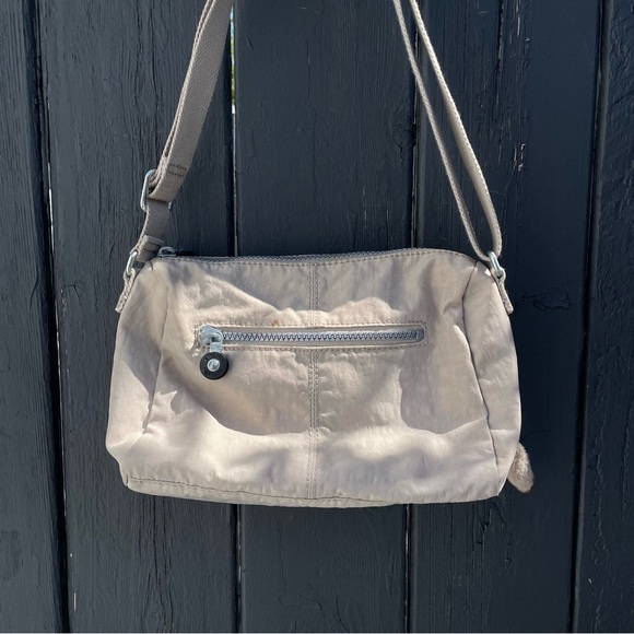 Kipling Light Tan Crossbody Bag - Picture 8 of 8